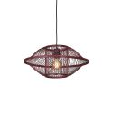 Lustra/Pendul Eco, Bambus, Maui visiniu, S
