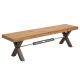 Banchete-Tabureti - Banca Design Industrial Thor 180cm stejar salbatic