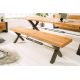 Banchete-Tabureti - Banca Design Industrial Thor 180cm stejar salbatic
