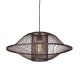 Pendule, Lustre suspendate - Lustra/Pendul Eco, Bambus, Maui visiniu, L