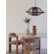 Pendule, Lustre suspendate - Lustra/Pendul Eco, Bambus, Maui visiniu, L
