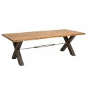 Masa Design Industrial Thor 240cm stejar salbatic