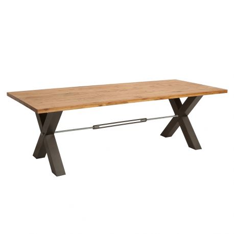 Mese dining - Masa Design Industrial Thor 200cm stejar salbatic