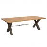 Masa Design Industrial Thor 200cm stejar salbatic