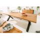 Mese dining - Masa Design Industrial Thor 200cm stejar salbatic