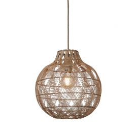 Pendule, Lustre suspendate - Lustra/Pendul Eco, Bambus, Mendoza natural, S
