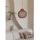 Pendule, Lustre suspendate - Lustra/Pendul Eco, Bambus, Mendoza natural/maro, S