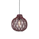 Lustra/Pendul Eco, Bambus, Mendoza visiniu, S