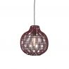 Lustra/Pendul Eco, Bambus, Mendoza visiniu, S