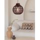 Pendule, Lustre suspendate - Lustra/Pendul Eco, Bambus, Mendoza visiniu, S