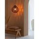 Pendule, Lustre suspendate - Lustra/Pendul Eco, Bambus, Mendoza visiniu, S