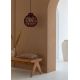 Pendule, Lustre suspendate - Lustra/Pendul Eco, Bambus, Mendoza visiniu, S