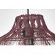 Pendule, Lustre suspendate - Lustra/Pendul Eco, Bambus, Mendoza visiniu, S