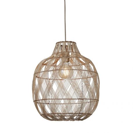 Pendule, Lustre suspendate - Lustra/Pendul Eco, Bambus, Mendoza natural, L