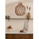 Pendule, Lustre suspendate - Lustra/Pendul Eco, Bambus, Mendoza natural/maro, L