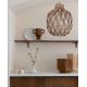 Pendule, Lustre suspendate - Lustra/Pendul Eco, Bambus, Mendoza natural/maro, L
