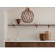 Pendule, Lustre suspendate - Lustra/Pendul Eco, Bambus, Mendoza natural/maro, L