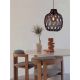 Pendule, Lustre suspendate - Lustra/Pendul Eco, Bambus, Mendoza visiniu, L