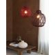 Pendule, Lustre suspendate - Lustra/Pendul Eco, Bambus, Mendoza visiniu, L