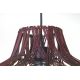 Pendule, Lustre suspendate - Lustra/Pendul Eco, Bambus, Mendoza visiniu, L