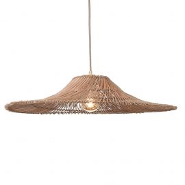 Pendule, Lustre suspendate - Lustra/Pendul Eco, Ratan Natural, Cancun, L