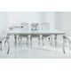 Mese dining - Masa Dining Eleganta, Sticla, Alb, Modern Barock 180cm