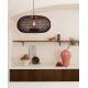 Pendule, Lustre suspendate - Lustra/Pendul Eco, Ratan, Arizona visiniu, S