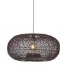 Lustra/Pendul Eco, Ratan, Arizona visiniu, L