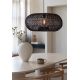 Pendule, Lustre suspendate - Lustra/Pendul Eco, Ratan, Arizona visiniu, L