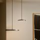 Pendule, Lustre suspendate - Lustra, Pendul LED, Design Nordic Minimalist, Artist 40cm, Stainless steel