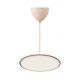Pendule, Lustre suspendate - Lustra, Pendul LED, Design Nordic Minimalist, Artist 40cm, Dusty rose