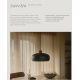 Pendule, Lustre suspendate - Lustra, Pendul Design Nordic Minimalist, Lemn, Metal, Aurelio negru