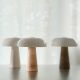 Veioze - Veioza Design Nordic Minimalist, Marmura, Sticla, Glossy Mini bej