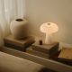 Veioze - Veioza Design Nordic Minimalist, Marmura, Sticla, Glossy Mini alb