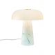 Veioza Design Nordic Minimalist, Marmura, Sticla, Glossy Mini alb