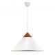 Pendule, Lustre suspendate - Lustra, Pendul Design Nordic Minimalist, Lemn, Metal, Kinto alb