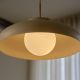 Pendule, Lustre suspendate - Lustra, Pendul Design Modern Minimalist, Metal, Latif bej