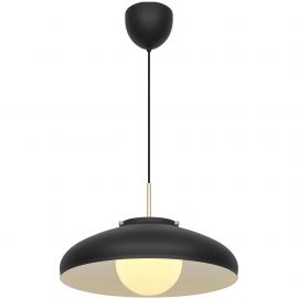 Pendule, Lustre suspendate - Lustra, Pendul Design Modern Minimalist, Metal, Latif negru