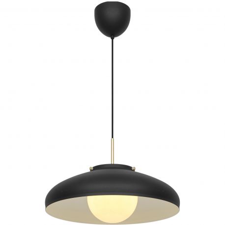 Pendule, Lustre suspendate - Lustra, Pendul Design Modern Minimalist, Metal, Latif negru