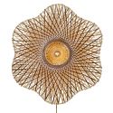 Aplica de perete Eco, Bambus, Madura natural/maro, L