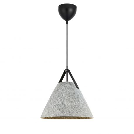 Pendule, Lustre suspendate - Pendul Design Nordic Strap 36 gri deschis