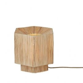 Veioze - Veioza/Lampa Eco din Rafie, Panama octogon S, natur