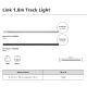 Accesorii iluminat - Sina monofazata alba Nordlux Link 1,8m