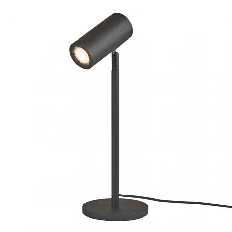 Veioze - Lampa de masa Eco din Bambus Java GU10, negru