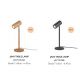 Veioze - Lampa de masa Eco din Bambus Java GU10, negru