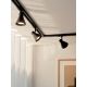 Spoturi, Proiectoare pe sina - Accesoriu, Spot directionabil Eik negru, pentru sina Nordlux Link