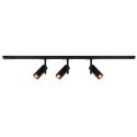 Set, Sina 1 metru Nordlux Link cu 3 Spoturi directionabil Jerome negru