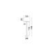 Lampadare - Lampadar/Lampa de podea design decorativ, CHAMOIS H 155cm
