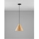 Pendule, Lustre suspendate - Lustra/Pendul lemn natural, ELYSIAN, D 30cm