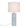 Veioza, Lampa de Masa, Terrazzo, Textil, Antiga